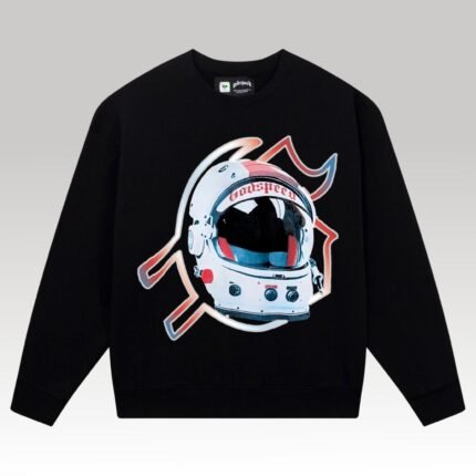 Godspeed "Lift-Off" Space Shuttle Sweatshirt Black