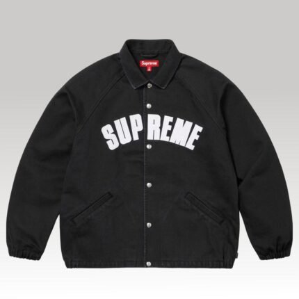 Supreme Arc Denim Coaches Jacket Black