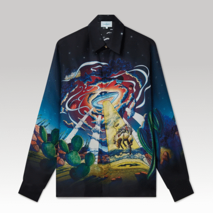 Casablanca Cowboy De L'Espace Silk Shirt