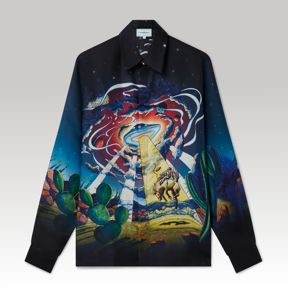 Cowboy De L'Espace Silk Shirt_1_00000