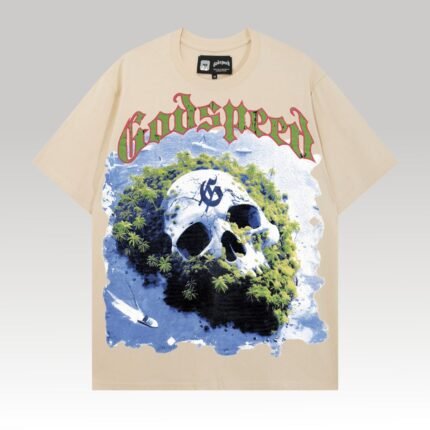 Godspeed "Private Island" T-Shirt Off-White