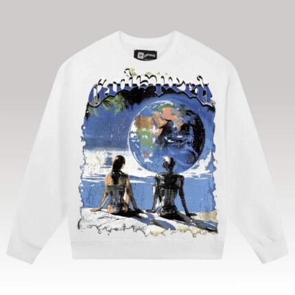 Godspeed "Artificial Love" Sweatshirt White