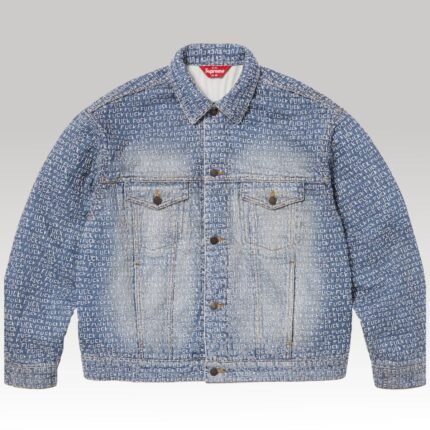 Supreme Fuck Stitch Denim Trucker Jacket