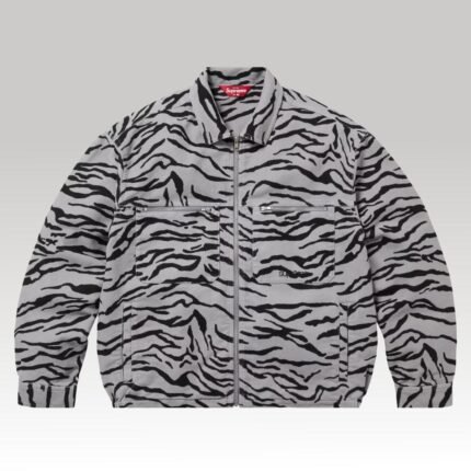 Supreme Moleskin Work Jacket Zebra