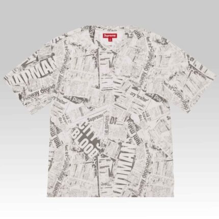 Supreme Newspaper S/S Shirt 